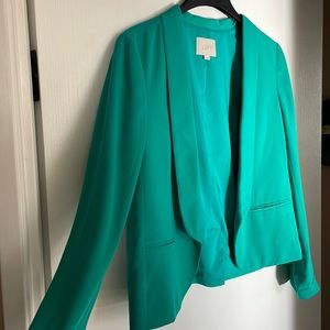 Teal Ann Taylor LOFT Blazer
